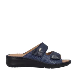 DAMI Ciabatte Comfort Donna Blu