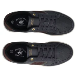 DANIEL ORTEGA MIX Sneaker Uomo Blu e Marroni