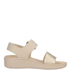 DAYANA Sandali comfort Donna Oro e Beige