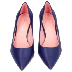 Décolleté Blu tacco 8 cm