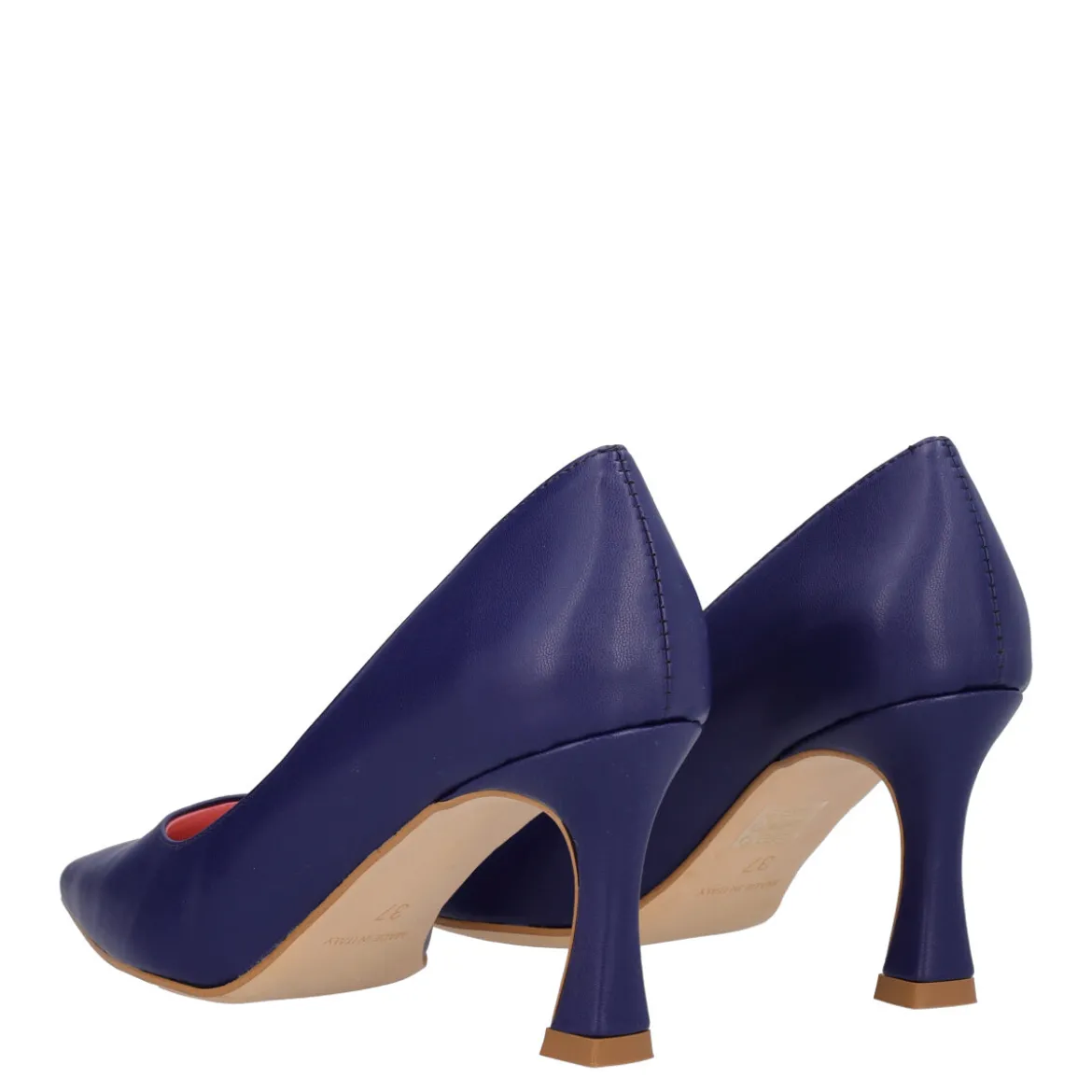 Décolleté Blu tacco 8 cm
