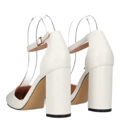 Décolleté Donna Bianche Tacco 9,5 cm