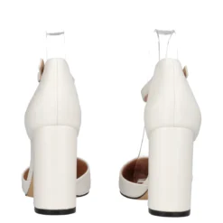Décolleté Donna Bianche Tacco 9,5 cm