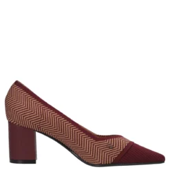 Décolleté Donna Bordeaux