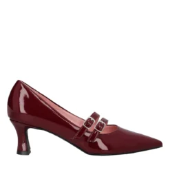 Décolleté Donna Bordeaux in Vernice