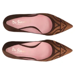 Décolleté Donna Marroni