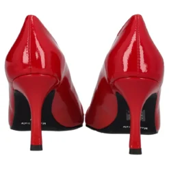 Décolleté Donna Rosse in Vernice Cristal