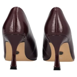 Decolleté Donna Bordeaux Vernice