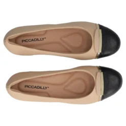 Decolleté Donna Comfort Beige e Nere