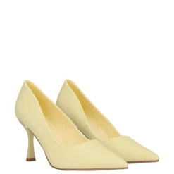 Decolletè Donna Giallo Pastello Opache tacco 9 cm