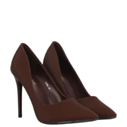 Decolletè Donna Marroni Opache tacco 11