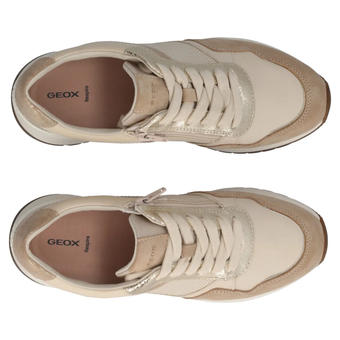 DESYA Sneakers Donna Beige