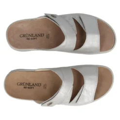 DIDA Ciabatte Comfort Donna Argento