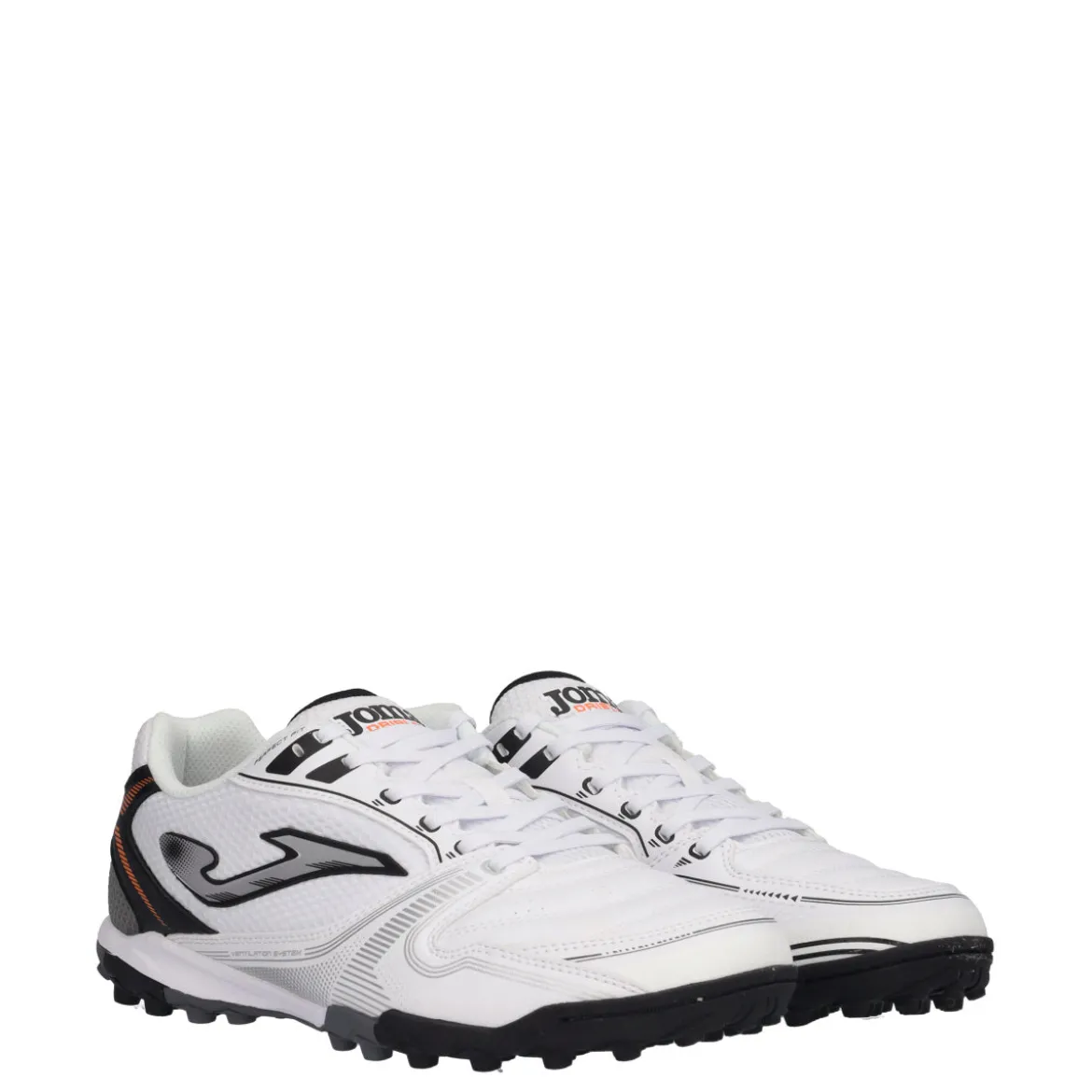 DRIBLING 2602 Scarpe da Calcio Uomo Bianche