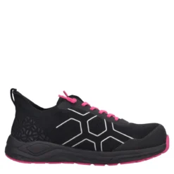 ELETTRA S1PS FO SR HRO Antinfortunistiche Donna Nere e Fuxia