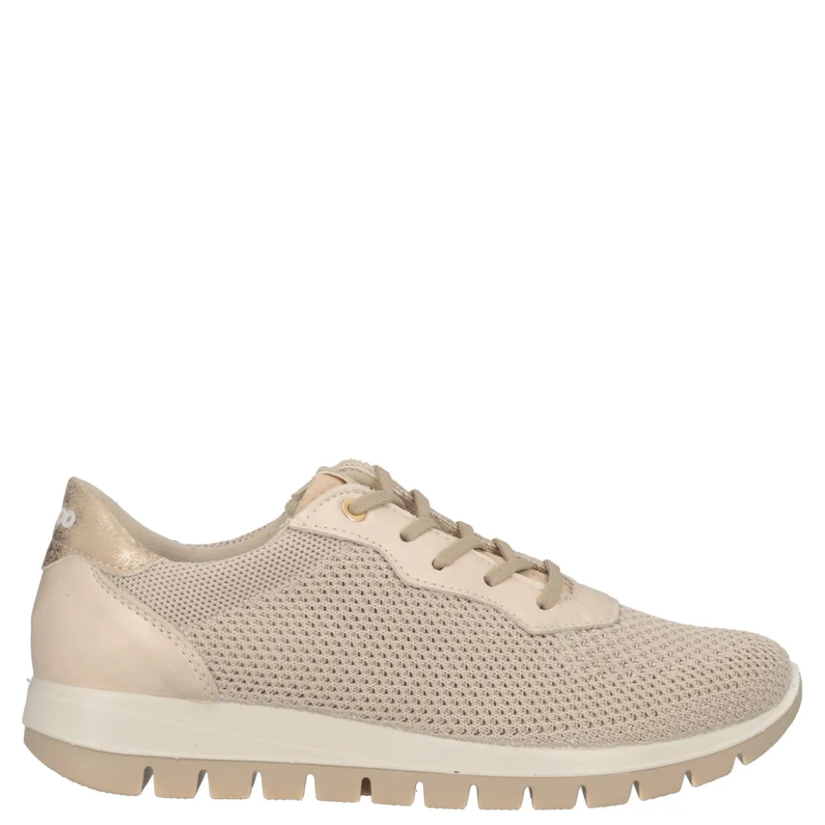 ELLEN Sneakers Donna Crema e Oro