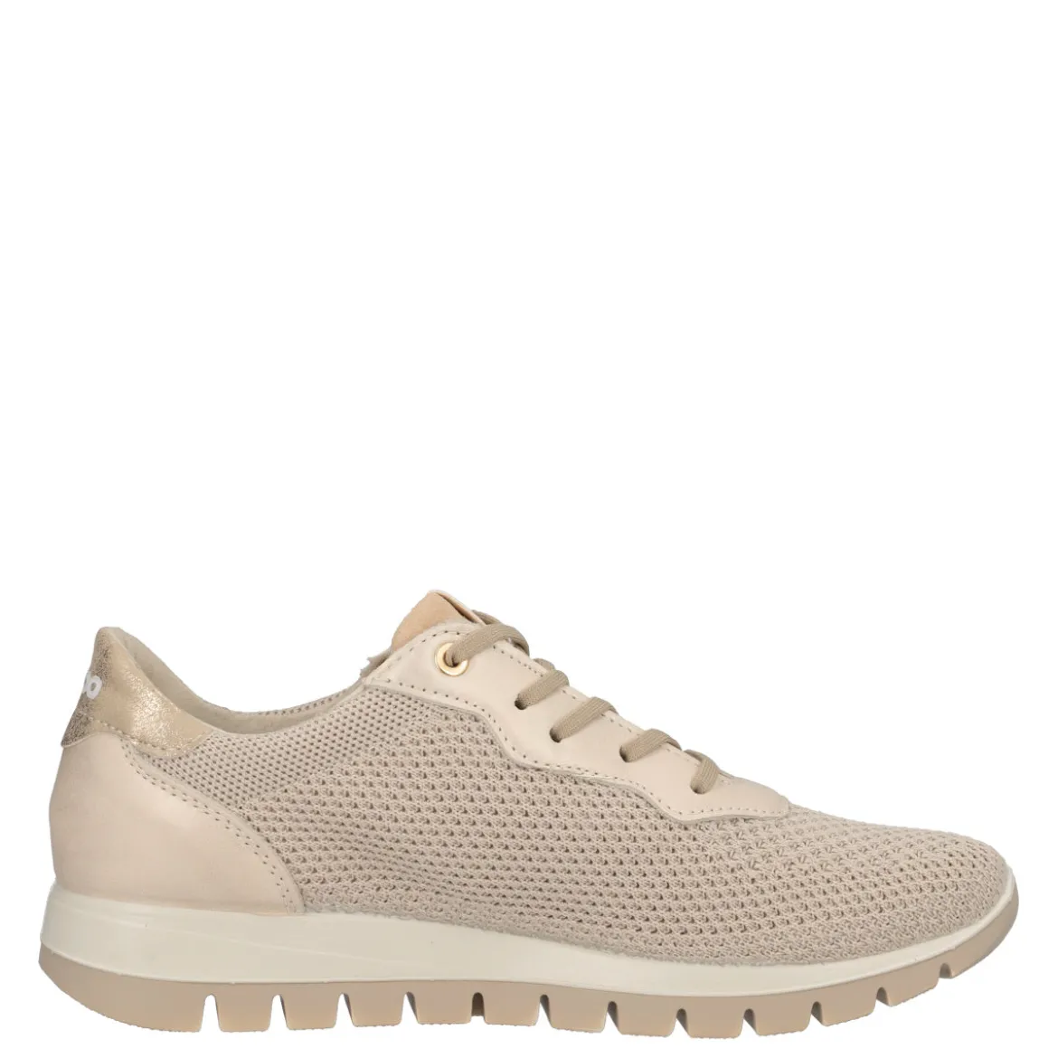 ELLEN Sneakers Donna Crema e Oro