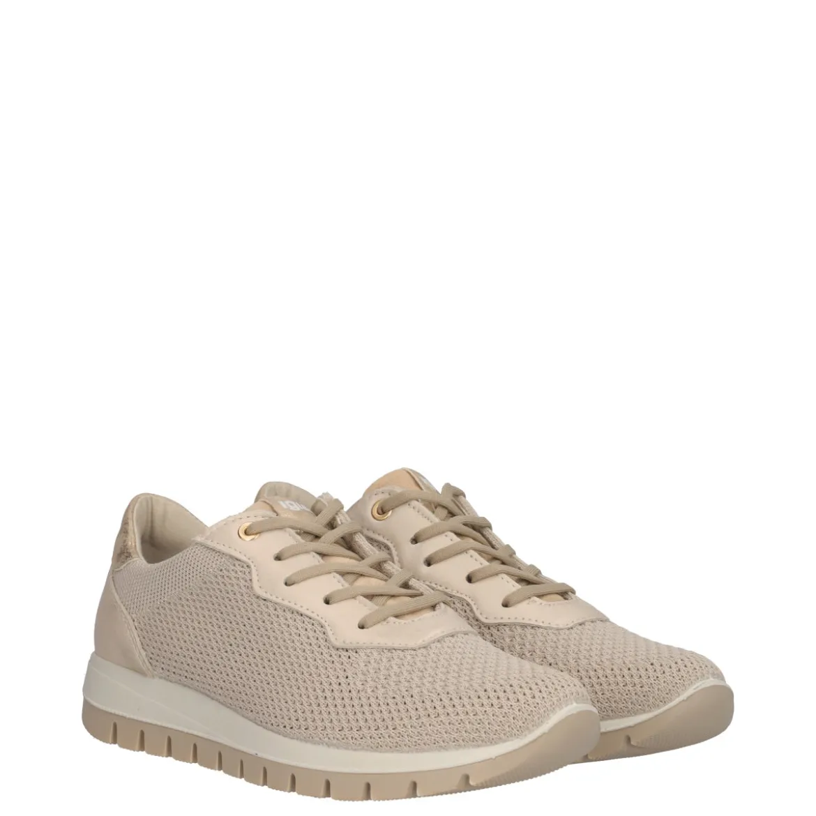 ELLEN Sneakers Donna Crema e Oro