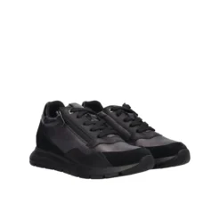 ERMIONE Stringate Donna Nere