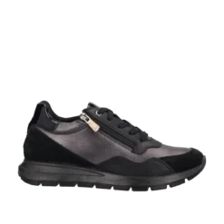 ERMIONE Stringate Donna Nere