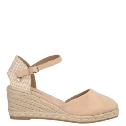 Espadrillas con Zeppa Donna Beige