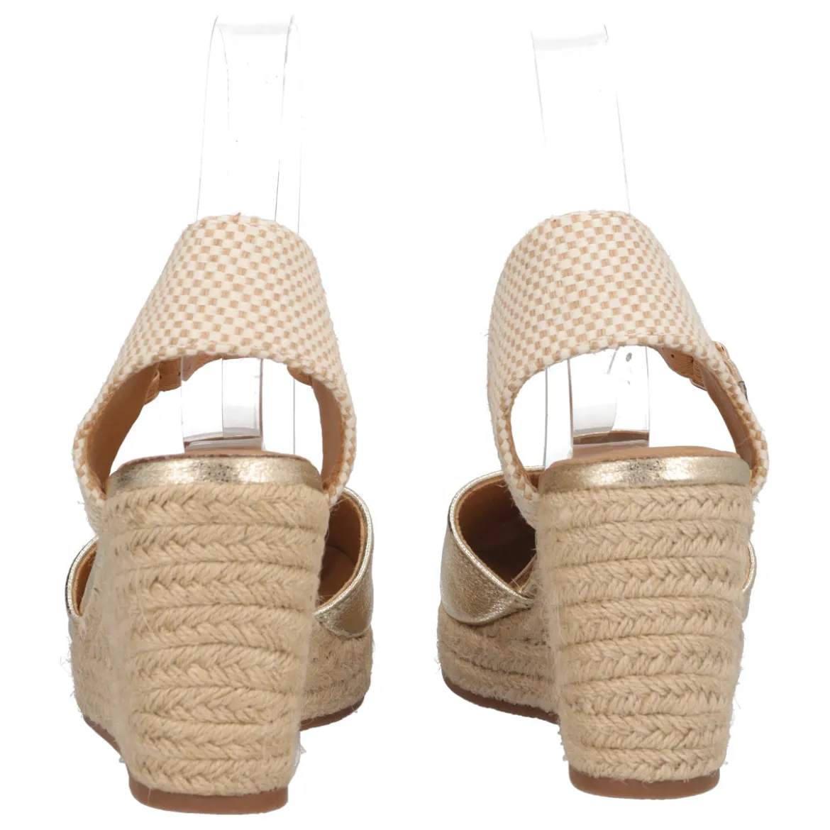 Espadrillas con Zeppa Donna Oro