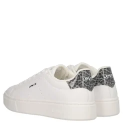 EVELYN Sneakers Junior Bianche e Leopard