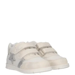 FALENA Sneakers Bambina Bianche e Argento