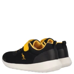 FLAME GS Sneakers Junior Nere e Gialle