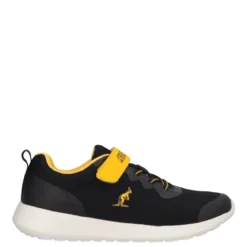 FLAME GS Sneakers Junior Nere e Gialle