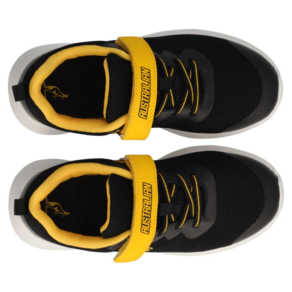 FLAME PS Sneakers Bambino Nere e Gialle