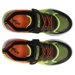 FLASH II Sneakers Bambino Nere, Gialle e Arancioni