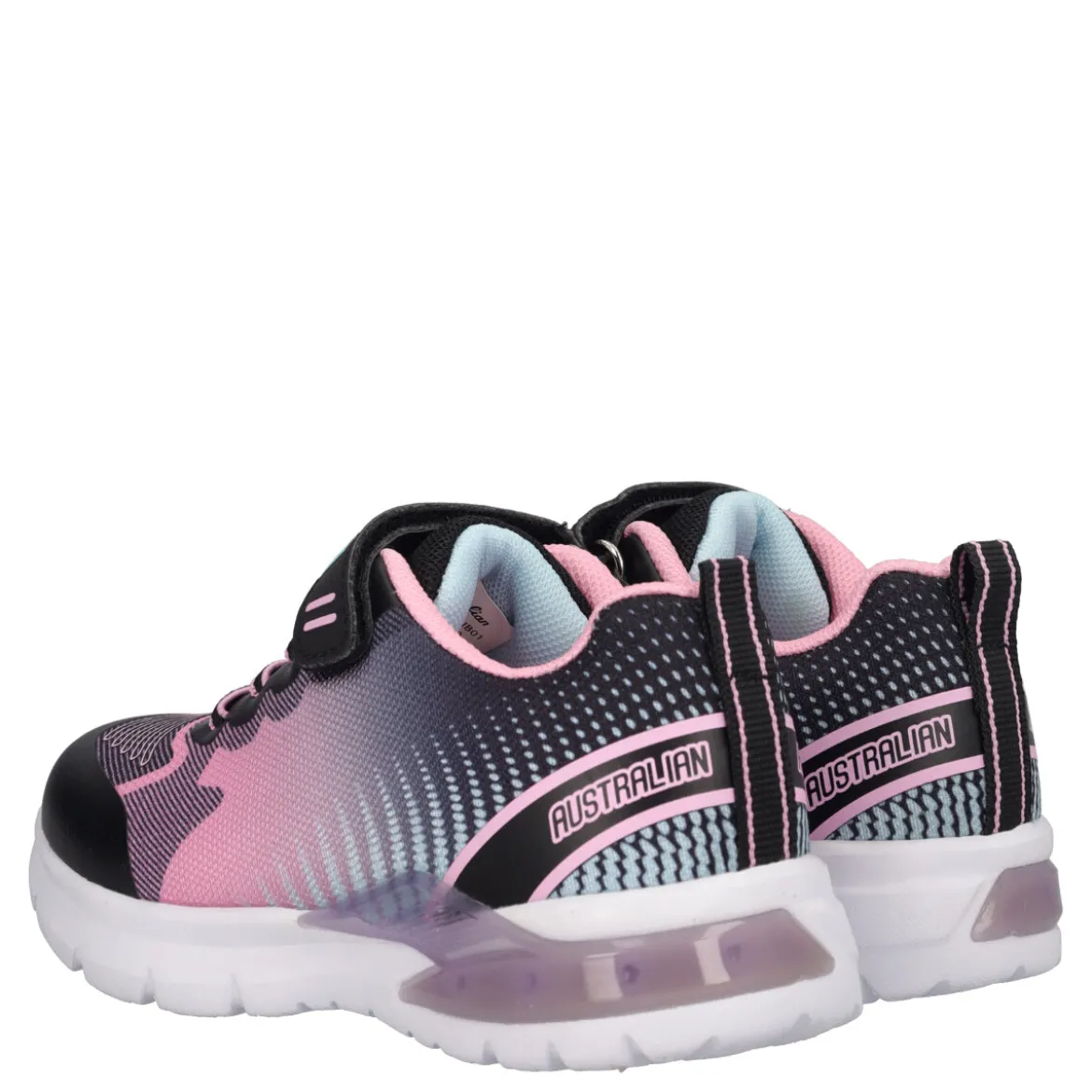 FLASH II TD Sneakers Bambina Rosa e Nere