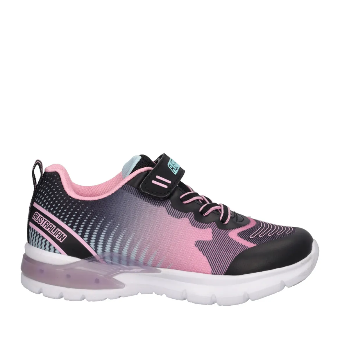 FLASH II TD Sneakers Bambina Rosa e Nere