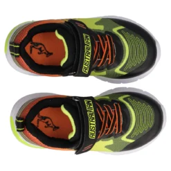 FLASH II TD Sneakers Bambino Nere, Gialle e Arancioni