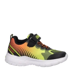 FLASH II TD Sneakers Bambino Nere, Gialle e Arancioni