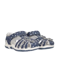 FLAVIA Sandali Bambina Blu Denim