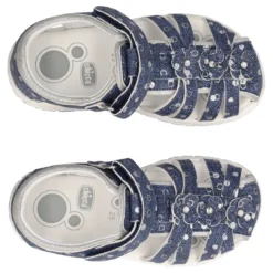 FLAVIA Sandali Bambina Blu Denim