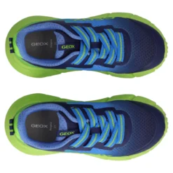 FLEXYPER Scarpe da Tennis Blu e Lime