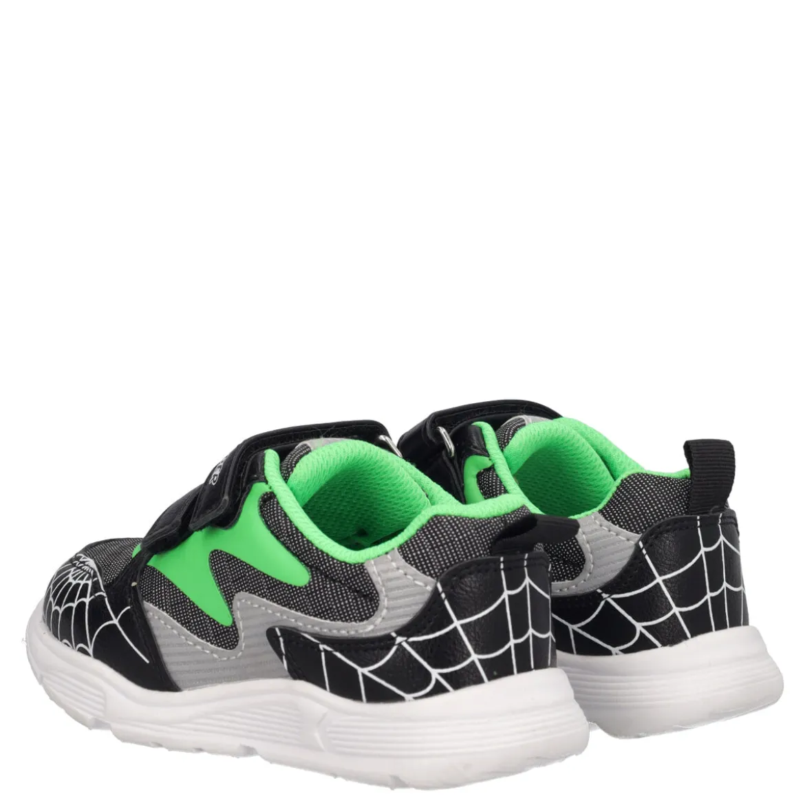 FLUID Sneakers Bambino Nere e Verdi