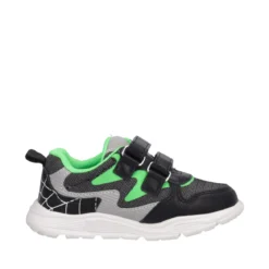 FLUID Sneakers Bambino Nere e Verdi