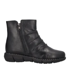 FOREST Stivaletti Donna Neri in Pelle