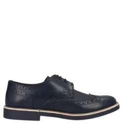 Francesine Uomo Blu in pelle