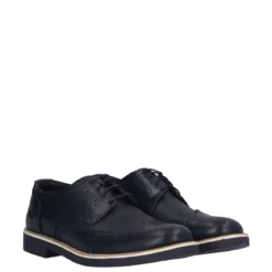 Francesine Uomo Blu in pelle