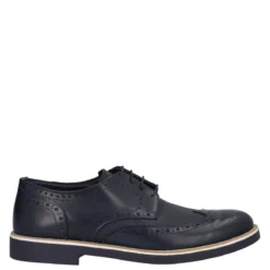 Francesine Uomo Blu in pelle