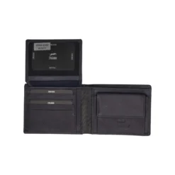 GIFT BOX - Cintura e Portafoglio Uomo Blu in Pelle
