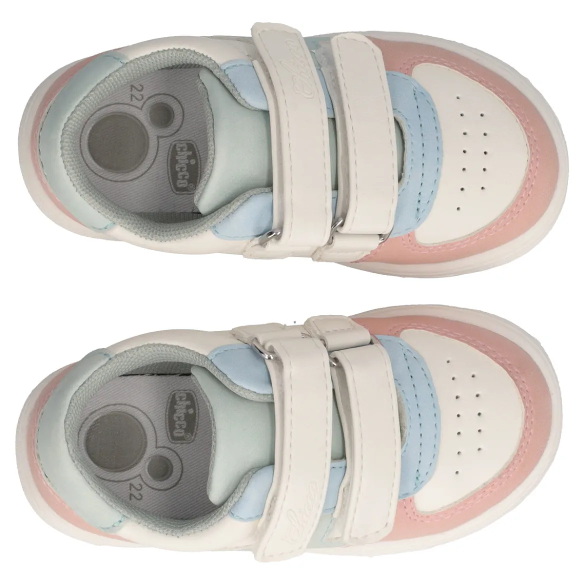 GIKI Sneakers Bambina Bianche e Rosa