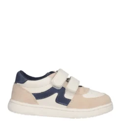 GIKI Sneakers Bambini Bianche, Beige e Blu
