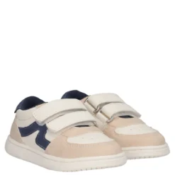 GIKI Sneakers Bambini Bianche, Beige e Blu