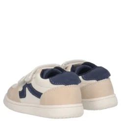 GIKI Sneakers Bambini Bianche, Beige e Blu